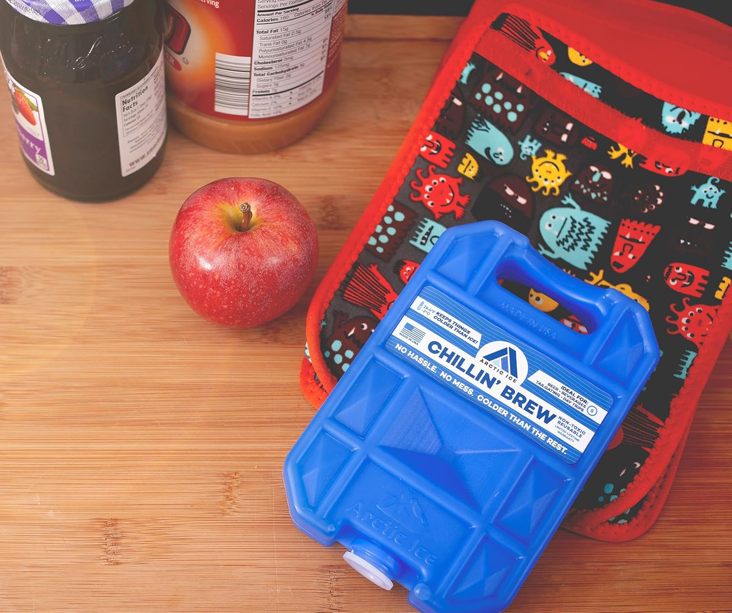 Chillin' Brew Series Long Lasting Reusable Ice Pack - Keep Your Beverages Ice Cold at 28°F for Ultimate Refreshment