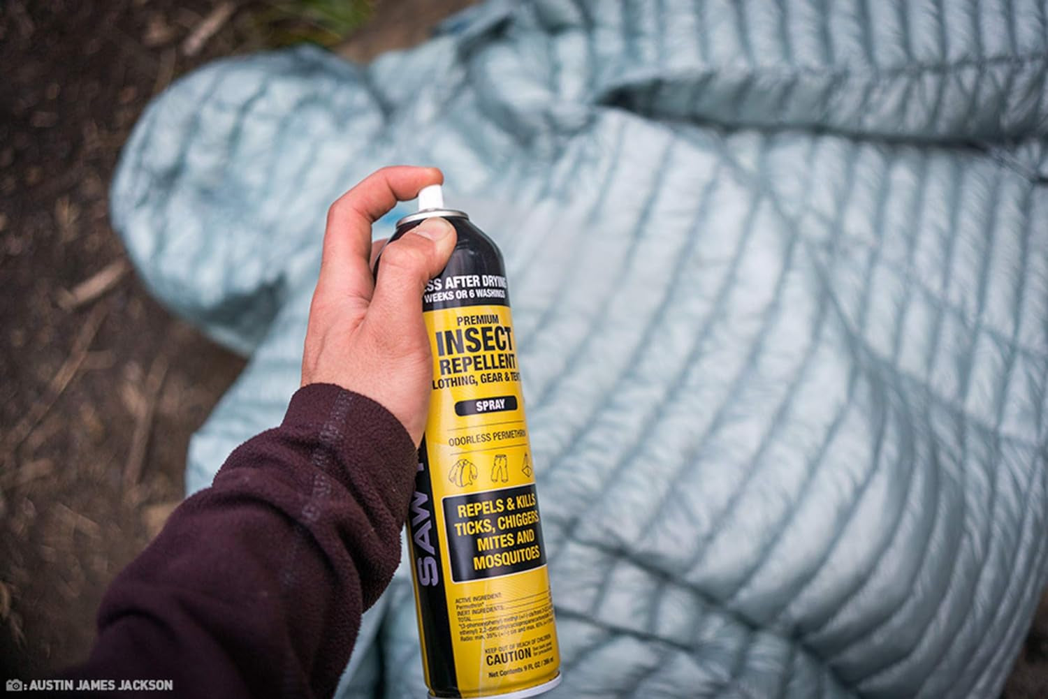 Premium Permethrin Insect Repellent Spray - Ultimate Protection for Clothing, Gear & Tents