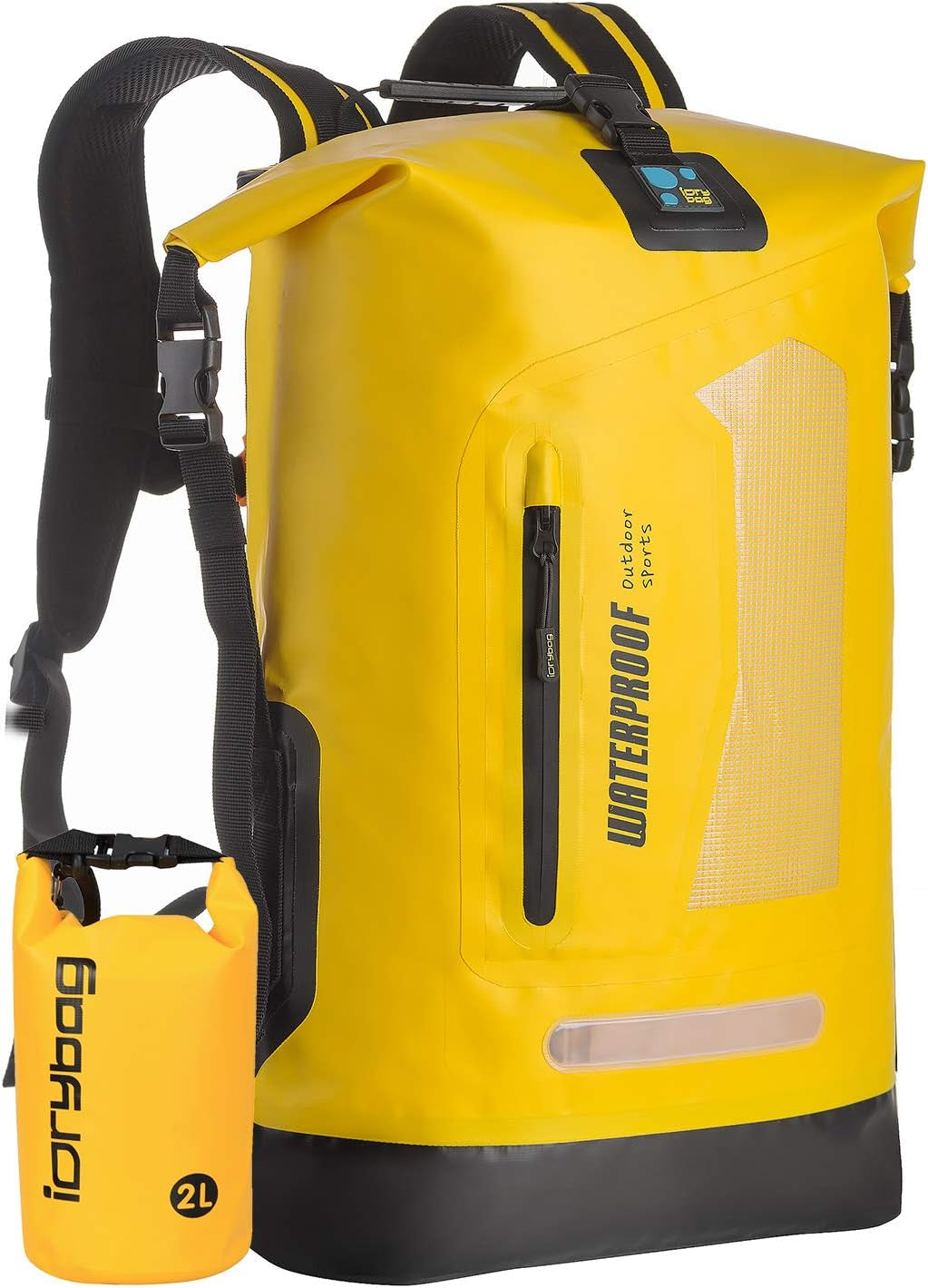 Waterproof Backpack for Men 20L/30L/40L, Floating Dry Bag Kayak, Dry Backpack Hiking