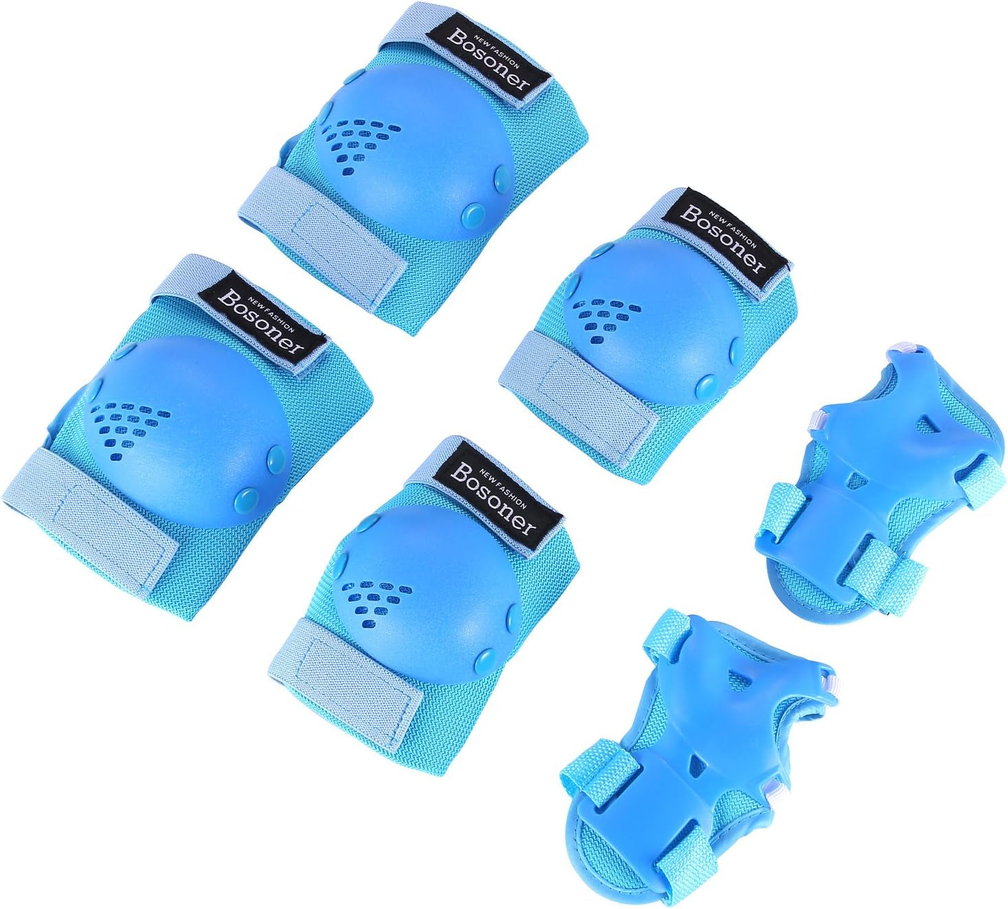 Ultimate Kids Protective Gear Set: Knee Pads, Elbow Pads, and Wrist Guards for Ages 3-15 - Perfect for Roller Skating, Cycling, BMX, Skateboarding, and Scooter Riding!