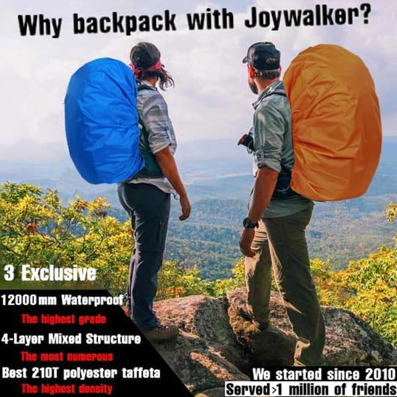 Waterproof Backpack Rain Cover, 12000Mm Ultra-Waterproof, Upgraded Ultra-Strong Multilayers, Antislip Buckle Strap
