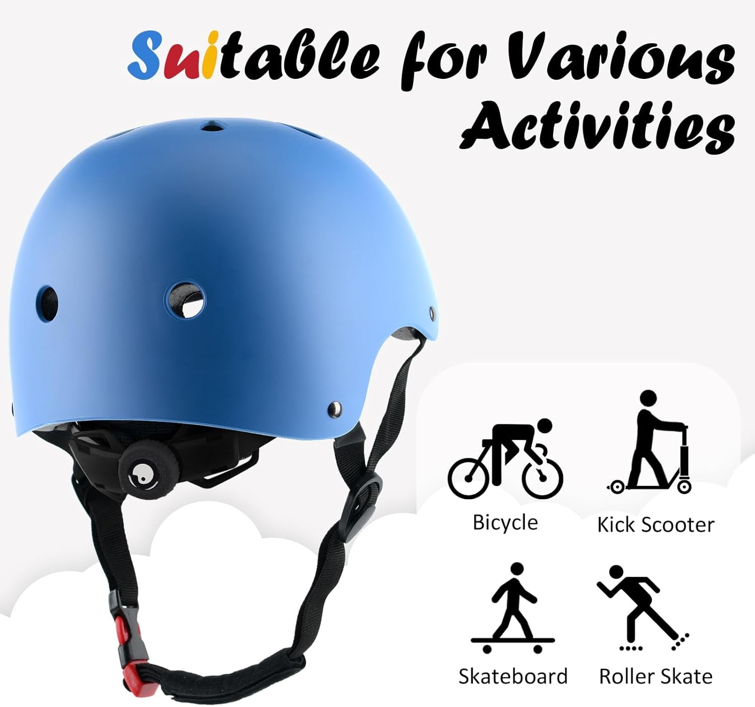 Ultimate Kids Bike Helmet - Adjustable, Lightweight, and Multi-Sport Protection for Ages 2-14