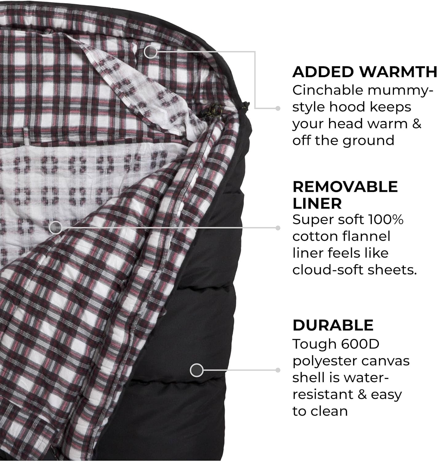 Experience Ultimate Comfort with the Teton Celsius XXL Sleeping Bag - Perfect for Cold Weather Adventures, Includes Compression Sack for Easy Packing