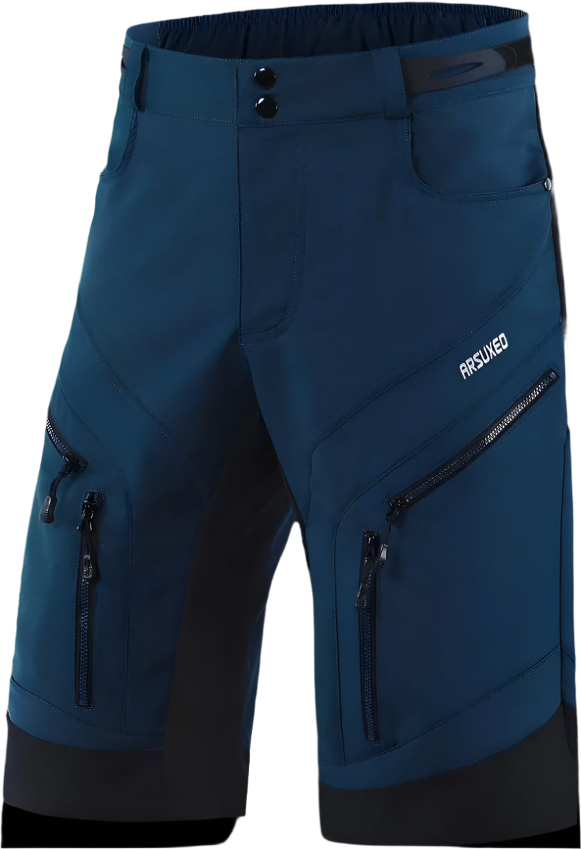 Men'S Loose Fit Cycling Shorts Mountain Bike Shorts Water Ressistant 1903