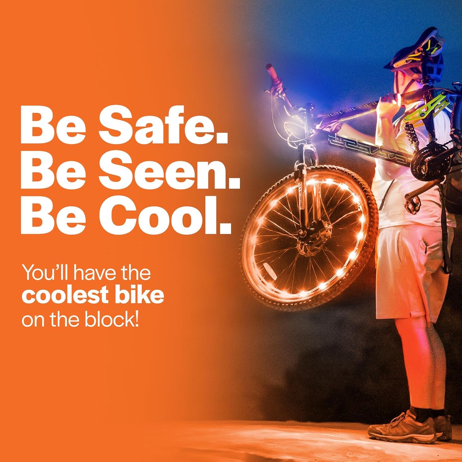 Illuminate Your Ride with the 2025 Wheel LED Bike Wheel Lights - Unmatched Durability, Style & 48+ Hours of Dazzling Colors for Everyone!