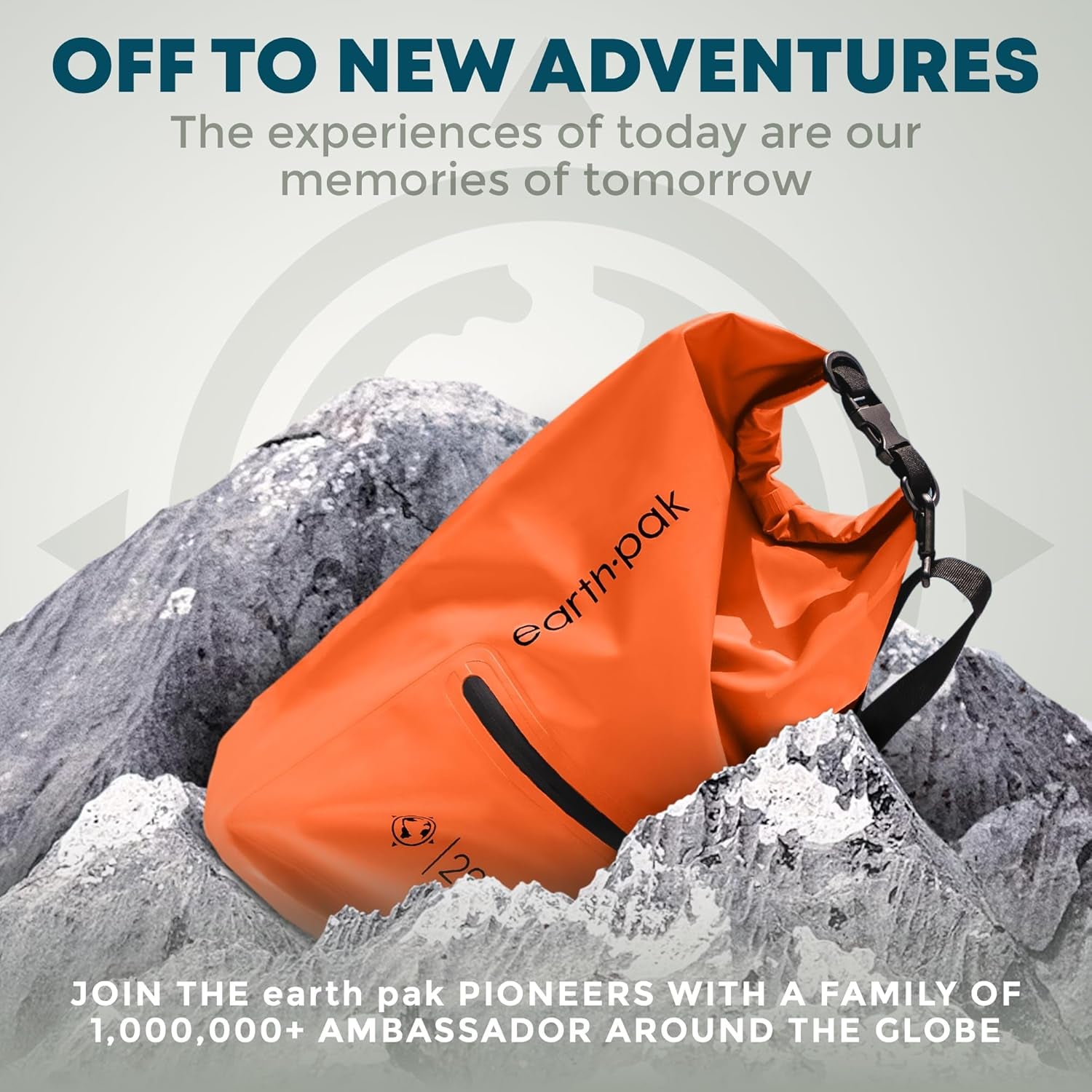 Ultimate Waterproof Dry Bag Backpack with Zippered Pocket - Keep Your Gear Safe and Dry!