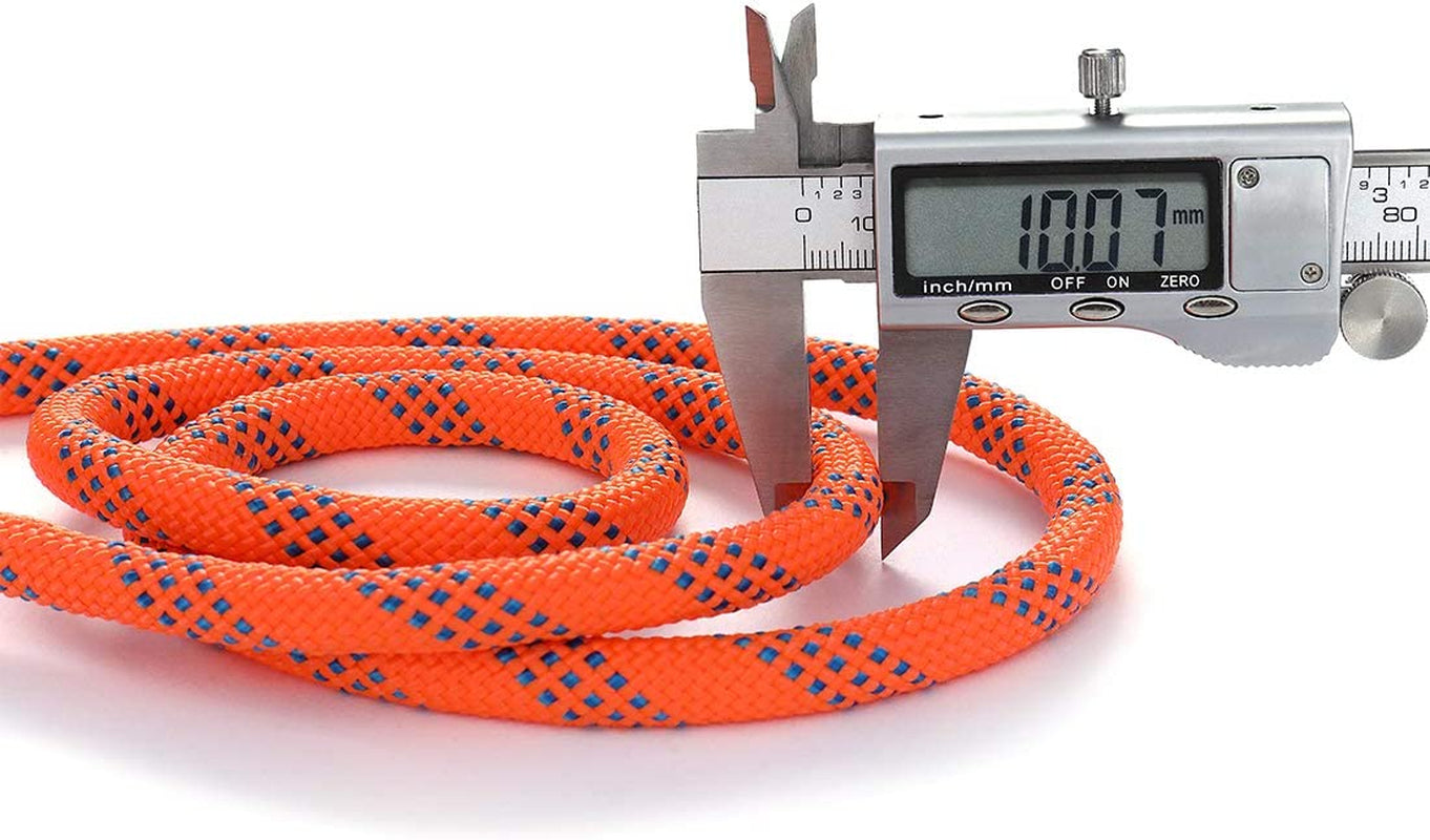 Premium Static Climbing Ropes - Versatile Lengths from 35FT to 250FT, Durable 10mm & 16mm Diameter Options