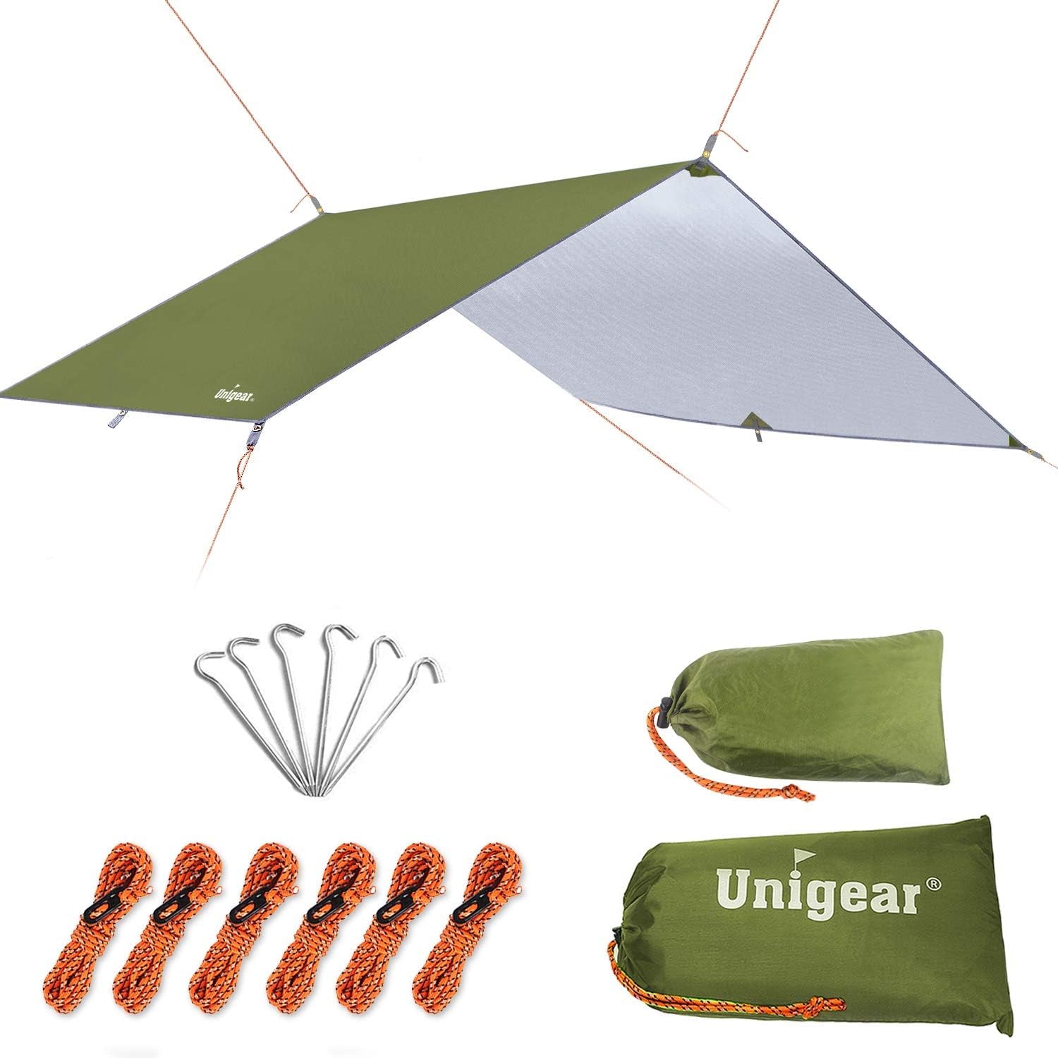 Ultimate Waterproof Hammock Rain Fly Tarp - Lightweight, UV-Protected Shelter for All Your Outdoor Adventures