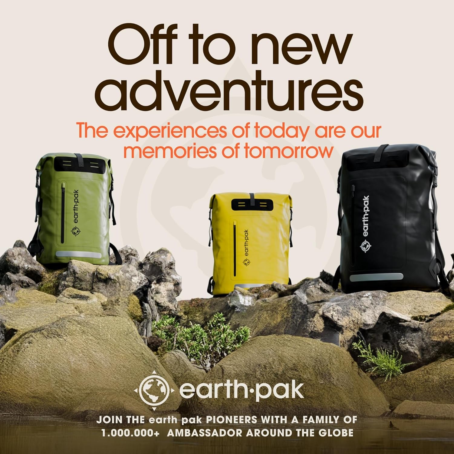 Ultimate Waterproof Backpack for Adventurers - Heavy Duty Roll-Top Closure Dry Bag with Cushioned Phone Case