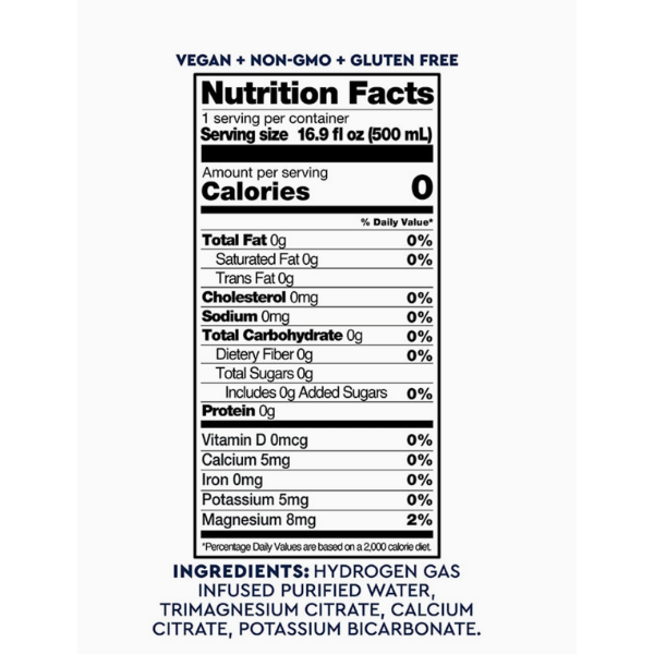 HTWO+ Hydrogen Water Plus - Diabetes Friendly - Grit and Gear