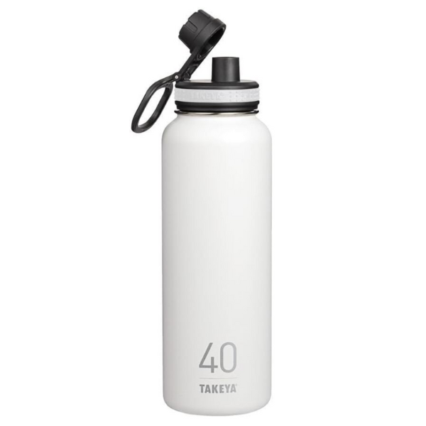 Stainless Steel Water Bottle - Vacuum Insulated with Leak Proof Lid - 40 fl. oz. - Grit and Gear