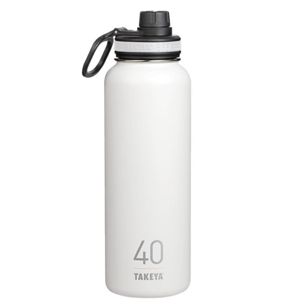 Stainless Steel Water Bottle - Vacuum Insulated with Leak Proof Lid - 40 fl. oz. - Grit and Gear