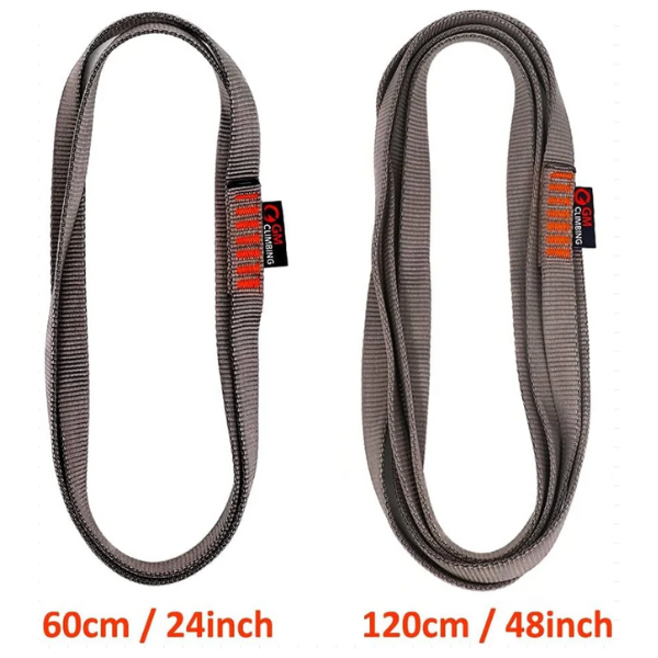 Climbing Strength 16mm Nylon Sling Runner - 22kN Certified - Grit and Gear