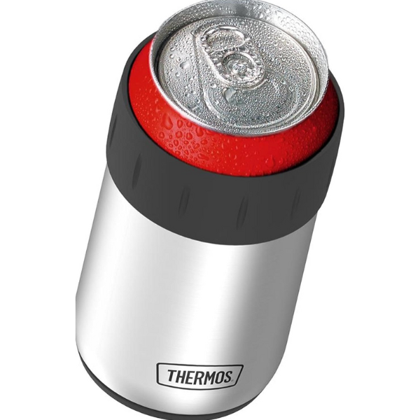 Thermos Stainless Steel Beverage Insulator - 12 oz. cans - Grit and Gear