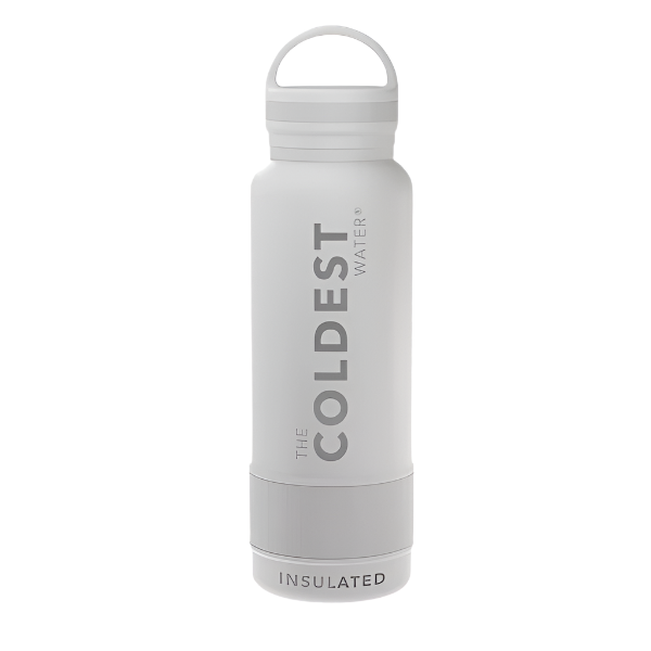 Stainless Steel Double Wall Thermos with Handle Lid - 21 fl. oz. - Grit and Gear