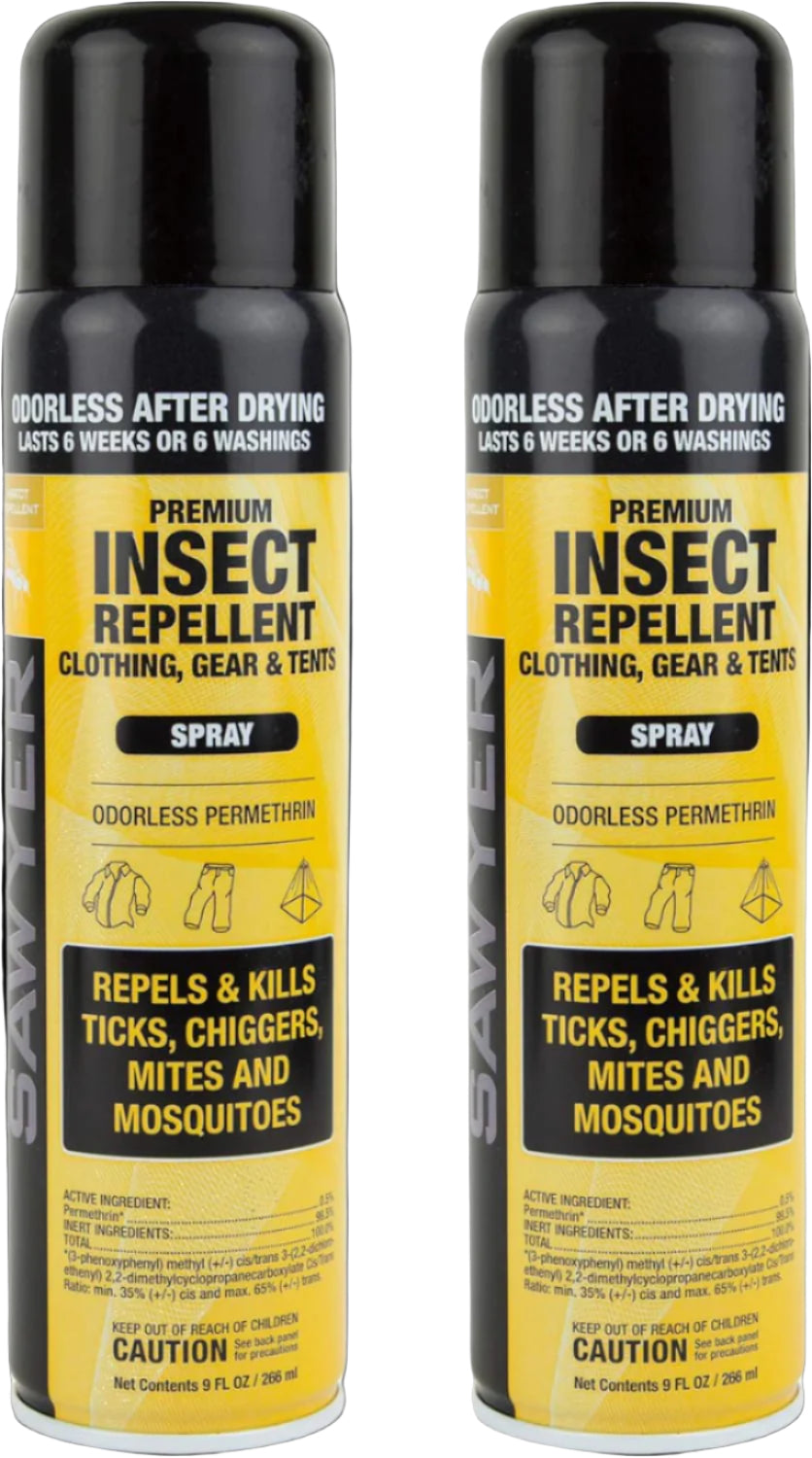 Premium Permethrin Insect Repellent Spray - Ultimate Protection for Clothing, Gear & Tents