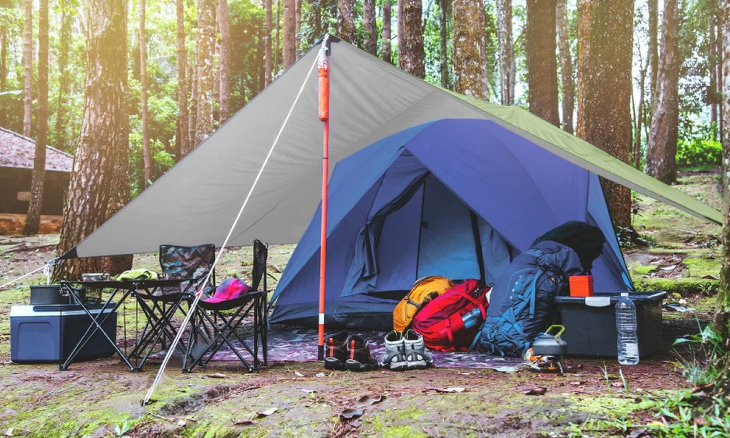 Ultimate Waterproof Hammock Rain Fly Tarp - Lightweight, UV-Protected Shelter for All Your Outdoor Adventures