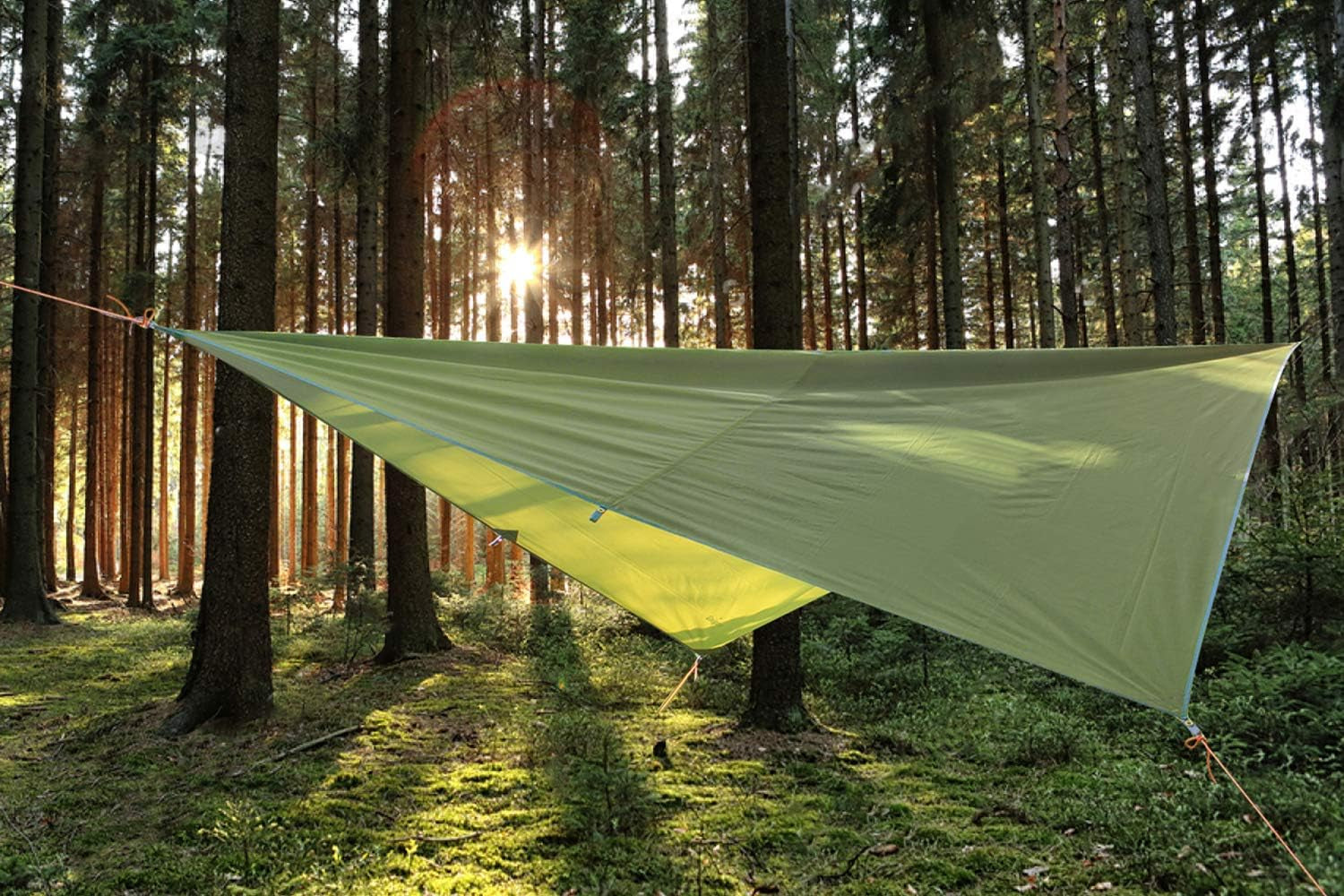 Ultimate Waterproof Hammock Rain Fly Tarp - Lightweight, UV-Protected Shelter for All Your Outdoor Adventures
