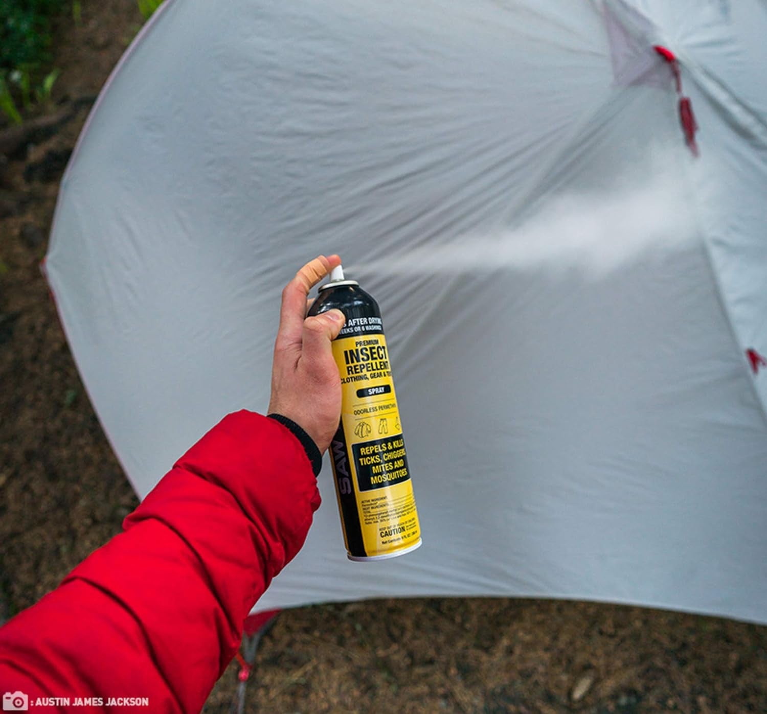 Premium Permethrin Insect Repellent Spray - Ultimate Protection for Clothing, Gear & Tents