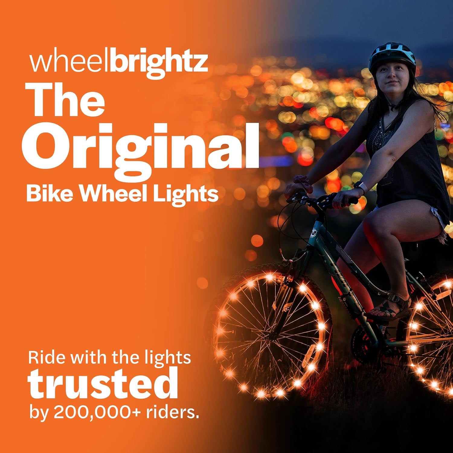 Illuminate Your Ride with the 2025 Wheel LED Bike Wheel Lights - Unmatched Durability, Style & 48+ Hours of Dazzling Colors for Everyone!