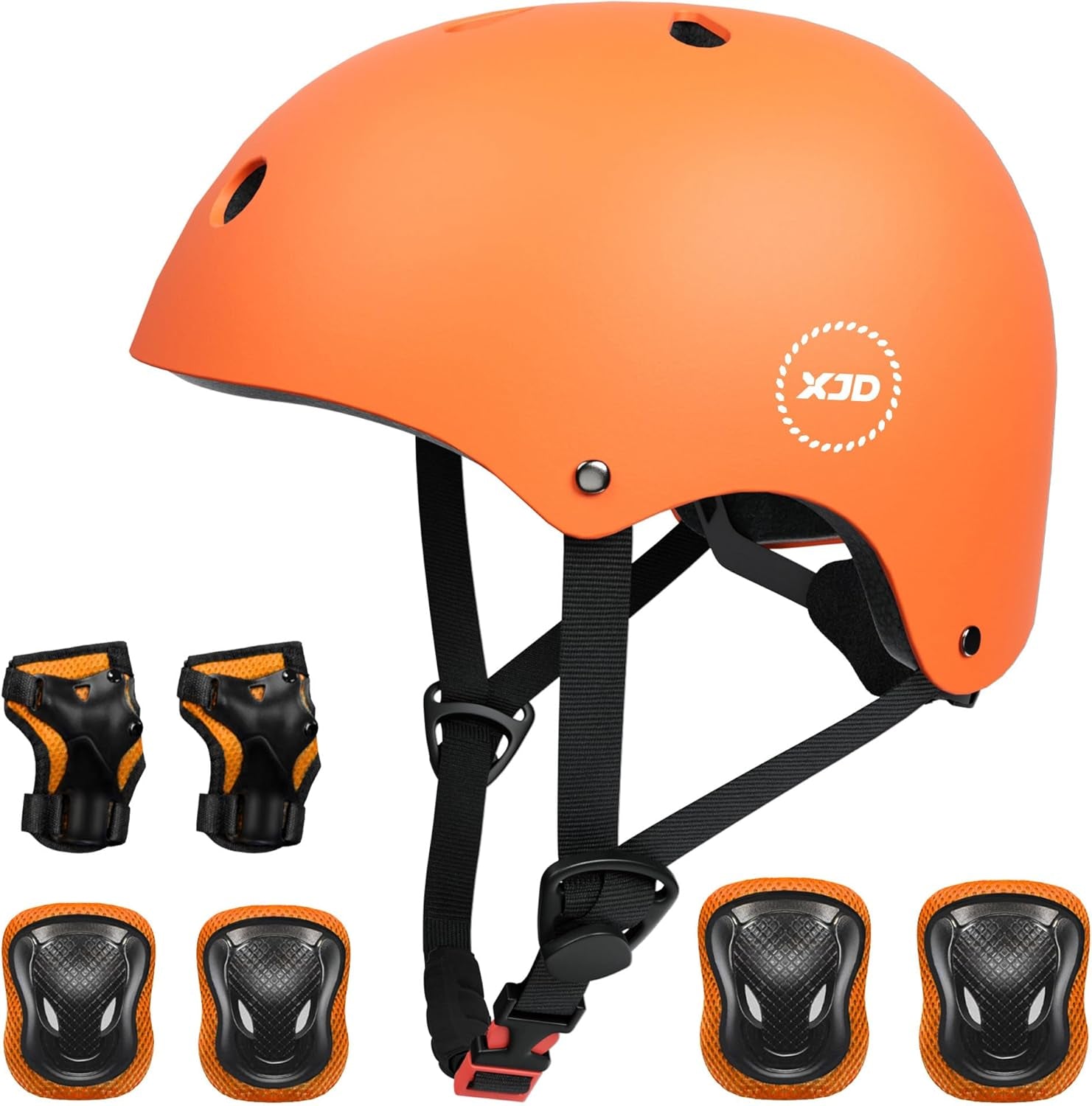 Kids Bike Helmet,Multi-Sport Protective Gear Set for 3-5-8-14 Years Boys Girls with Knee and Elbow Pads Wrist Guards Fit Roller Skates,Cycling,Skateboarding,Skating Scooter
