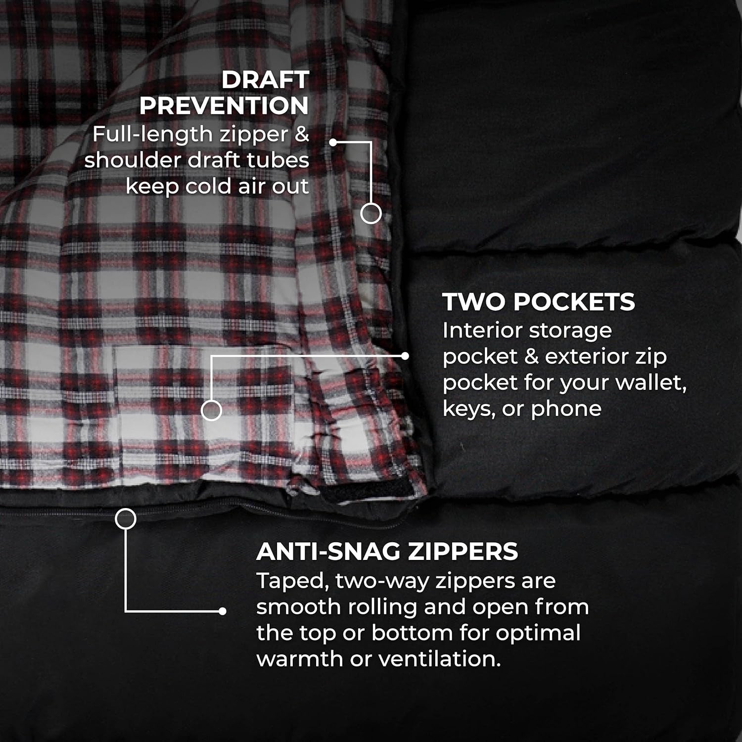 Experience Ultimate Comfort with the Teton Celsius XXL Sleeping Bag - Perfect for Cold Weather Adventures, Includes Compression Sack for Easy Packing