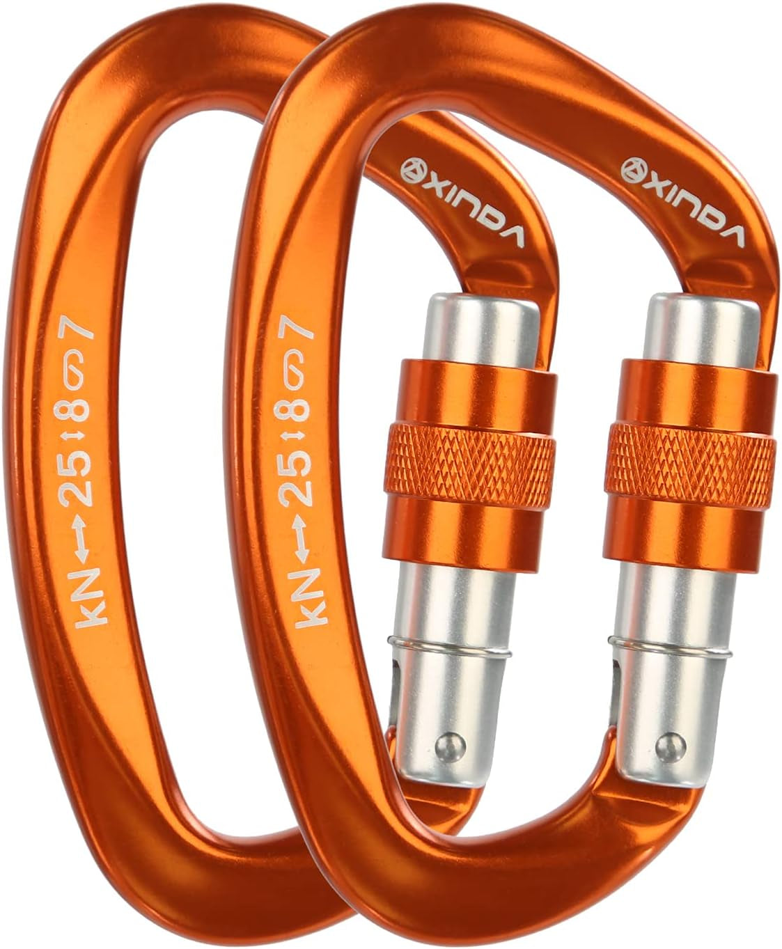 Ultimate Screw Locking Carabiner Clip - Heavy Duty, Professional Grade for Climbing, Camping, and Outdoor Adventures