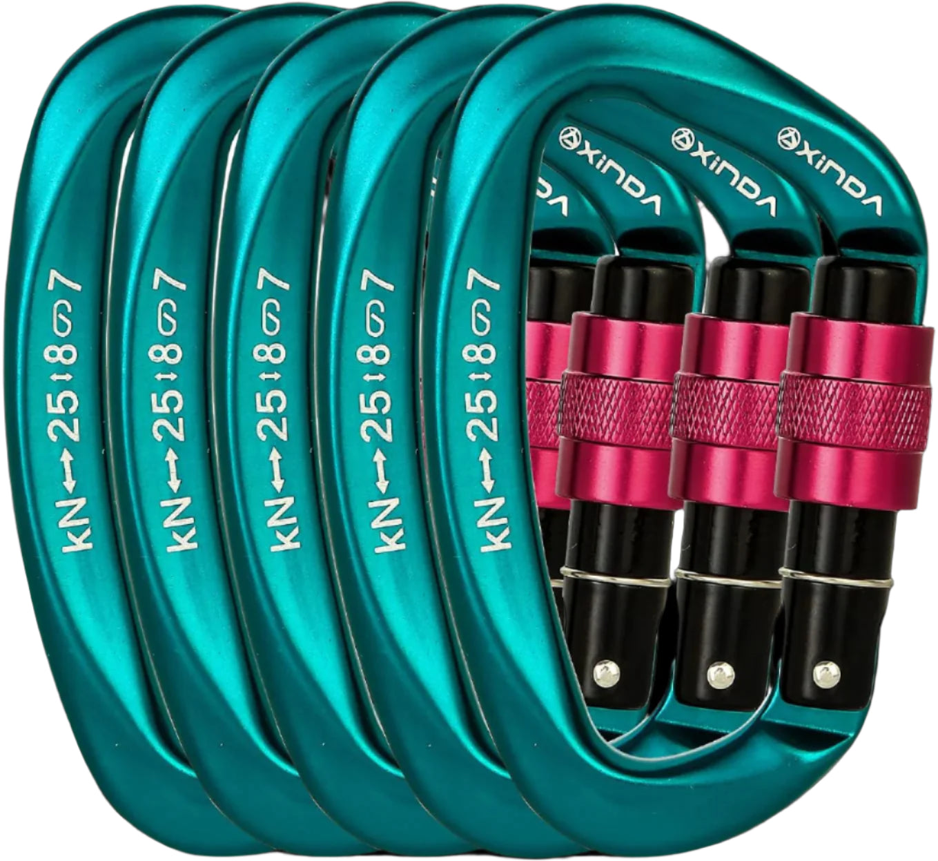Ultimate Heavy-Duty Screwgate Locking Carabiner Clip - Unmatched Safety for Rock Climbing, Mountaineering, Camping, and Outdoor Adventures