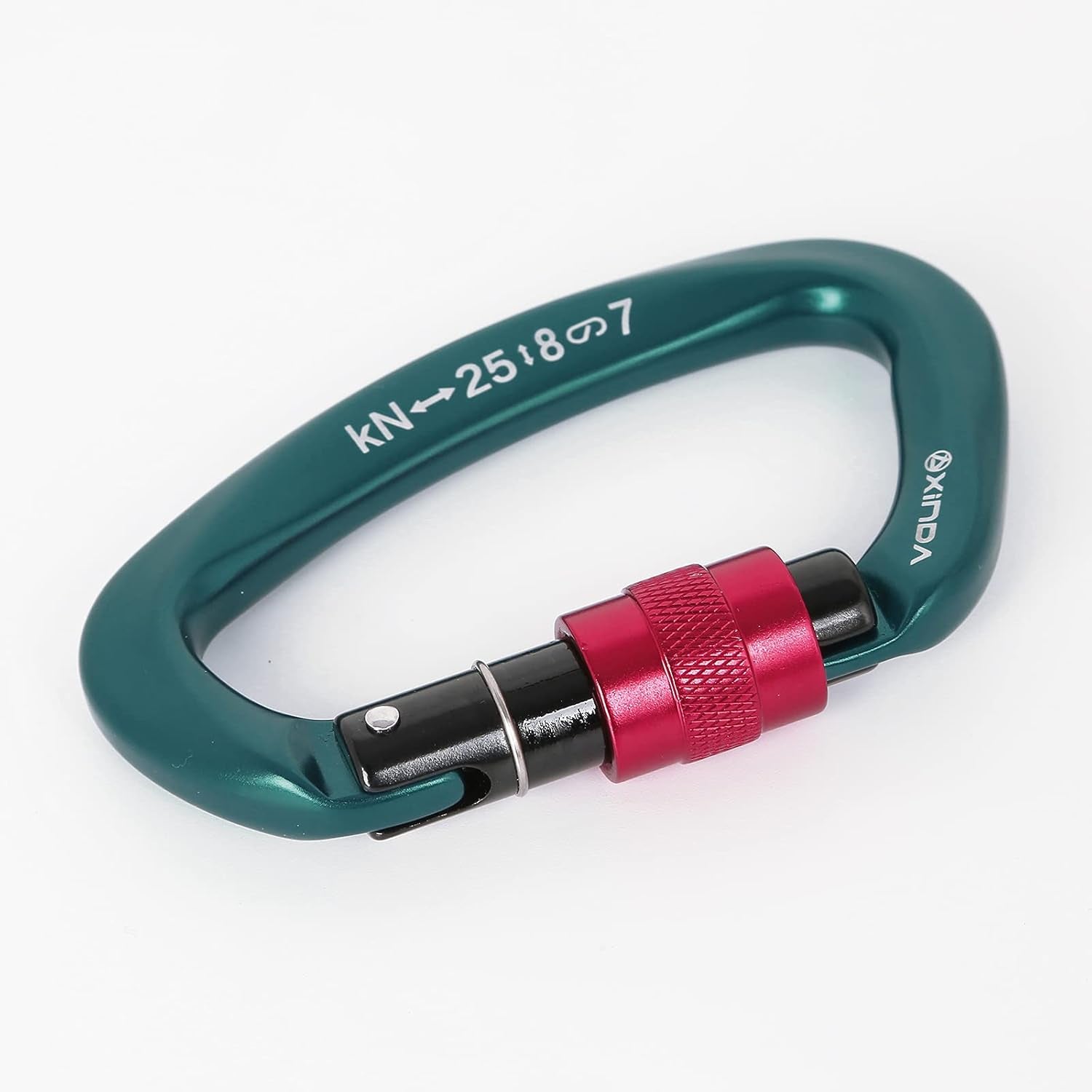 Ultimate Heavy-Duty Screwgate Locking Carabiner Clip - Unmatched Safety for Rock Climbing, Mountaineering, Camping, and Outdoor Adventures