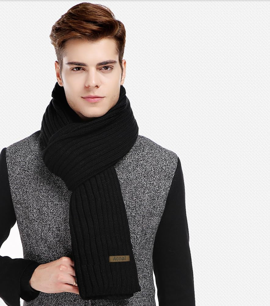 Womens Winter Scarf Cold Weather Thick Warm Cable Knit Wraps Chunky Large Soft Long Scarves